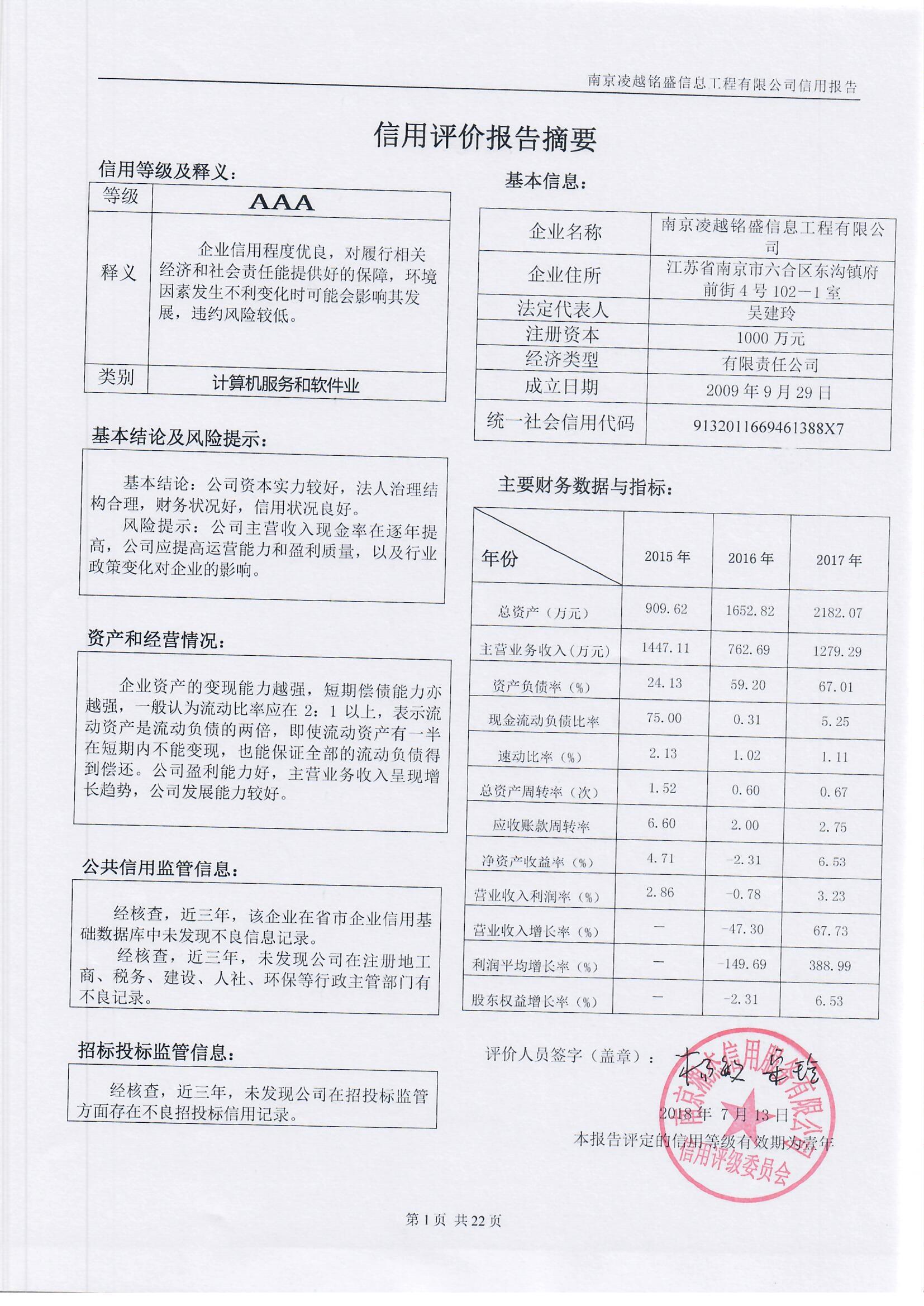 南京凌越铭盛信息工程有限公司